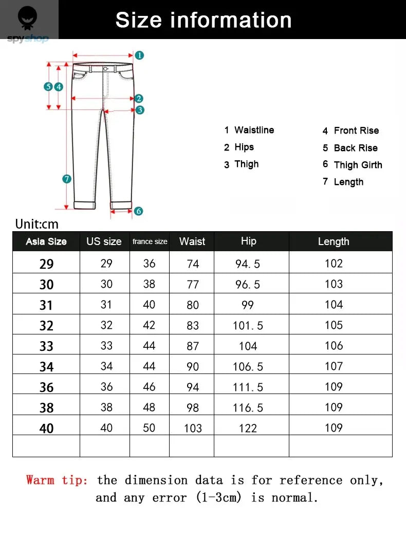 Wthinlee New Business Men's Jeans Casual Straight Stretch Fashion Classic Blue Black Work Denim Trousers Male Brand Clothing