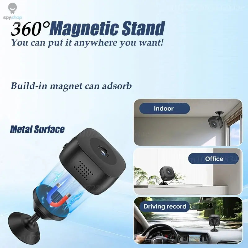 Xiaomi MIJIA 4K Mini Security Camera Full Color Night Vision High Definition WiFi Monitor Waterproof Motion Detect Surveillance Spy-shop.com