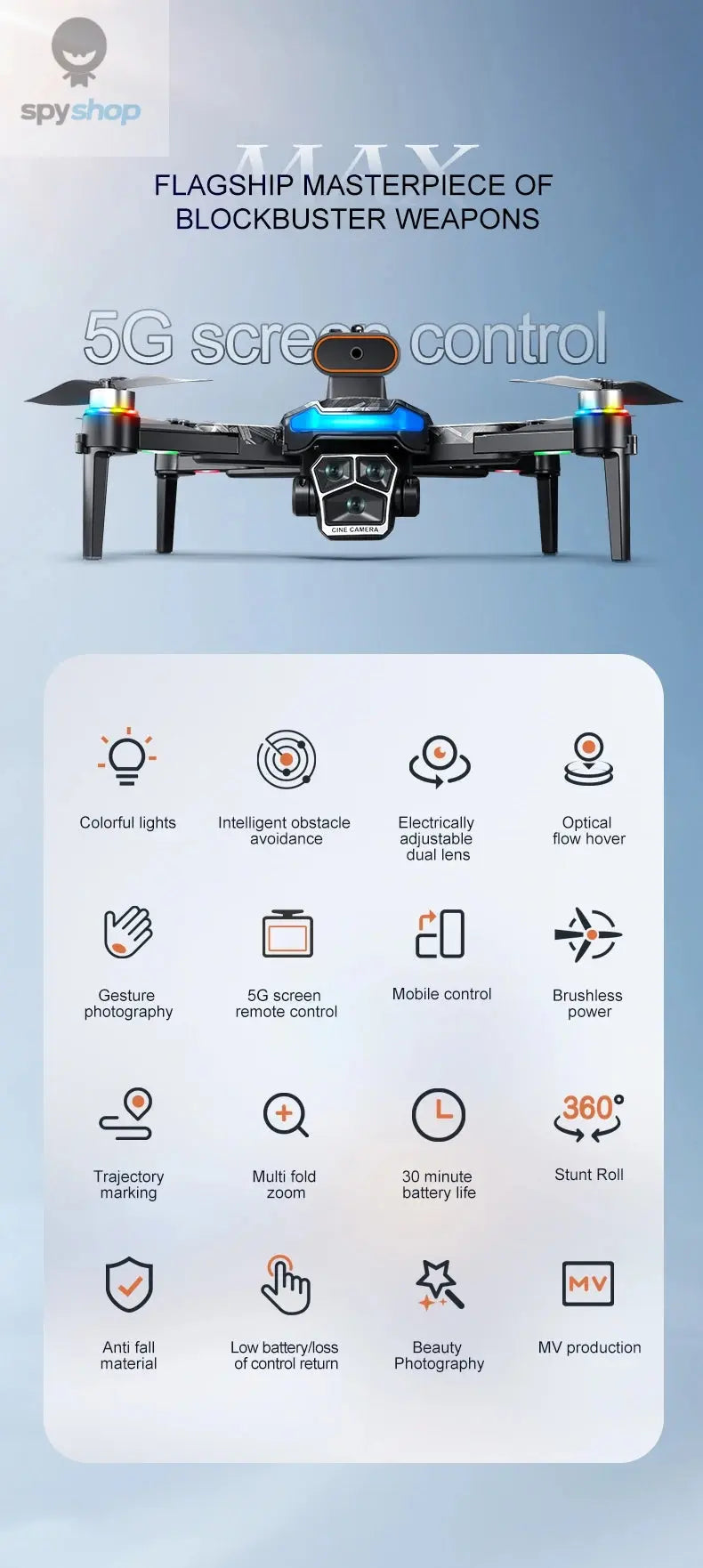 Xiaomi Mijia A14Pro max GPS Brushless 8K three Camera Optical Flow Obstacle Avoidance Foldable Quadcopter RC Distance Drone Toys