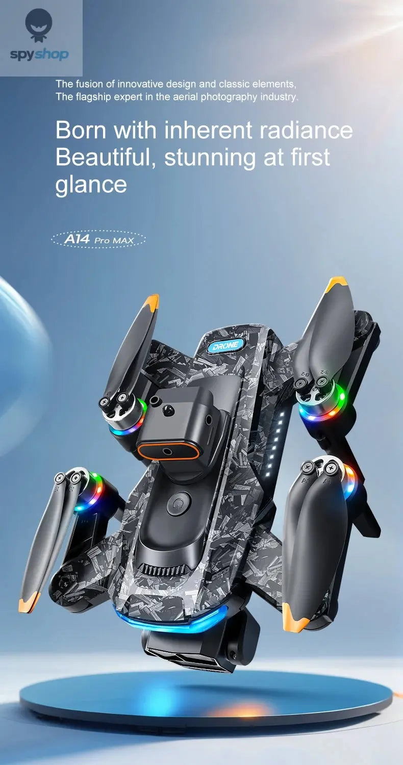 Xiaomi Mijia A14Pro max GPS Brushless 8K three Camera Optical Flow Obstacle Avoidance Foldable Quadcopter RC Distance Drone Toys