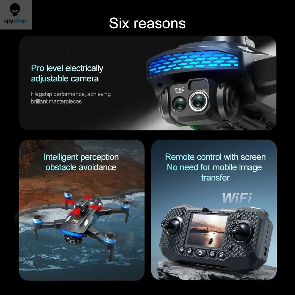 Xiaomi Mijia M6 Drone 8K Professional HD Camera Drones 5G WIFI FPV Video 4k UAV With screen Remote control RC Quadcopter Dron Spy-shop.com