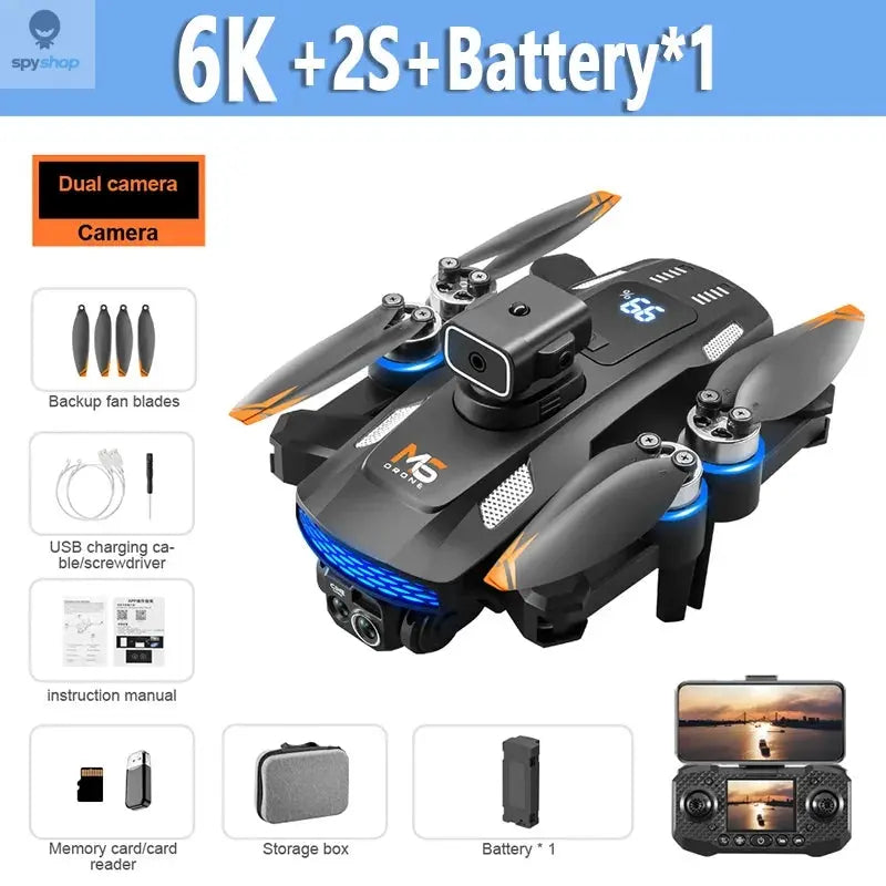 Xiaomi Mijia M6 Drone 8K Professional HD Camera Drones 5G WIFI FPV Video 4k UAV With screen Remote control RC Quadcopter Dron Spy-shop.com
