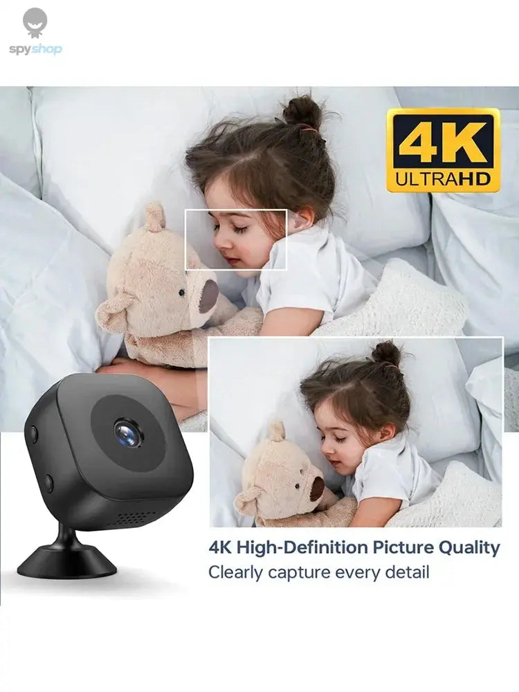 Xiaomi Mini Camera WiFi IP/AP 4K Remote Monitoring Mobile Detection Camcorder Portable Smart Home Surveillance Security Camera Spy-shop.com