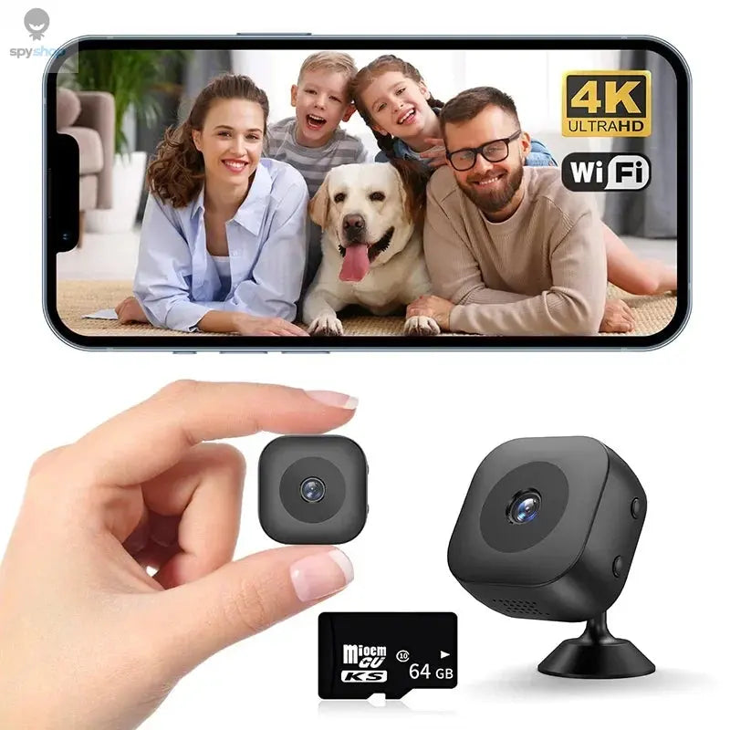 Xiaomi Mini Camera WiFi IP/AP 4K Remote Monitoring Mobile Detection Camcorder Portable Smart Home Surveillance Security Camera Spy-shop.com