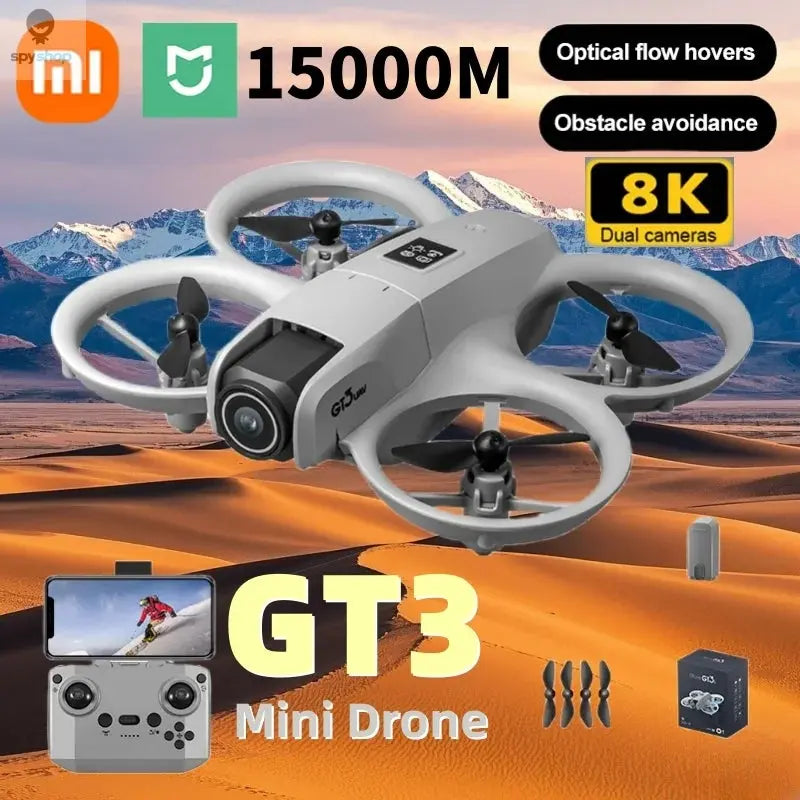 Xiaomi Original GT3 Drone 8K GPS Professional HD Aerial Photography Remote Control Aircraft 5G HD Dual Camera Quadcopter Toy UAV
