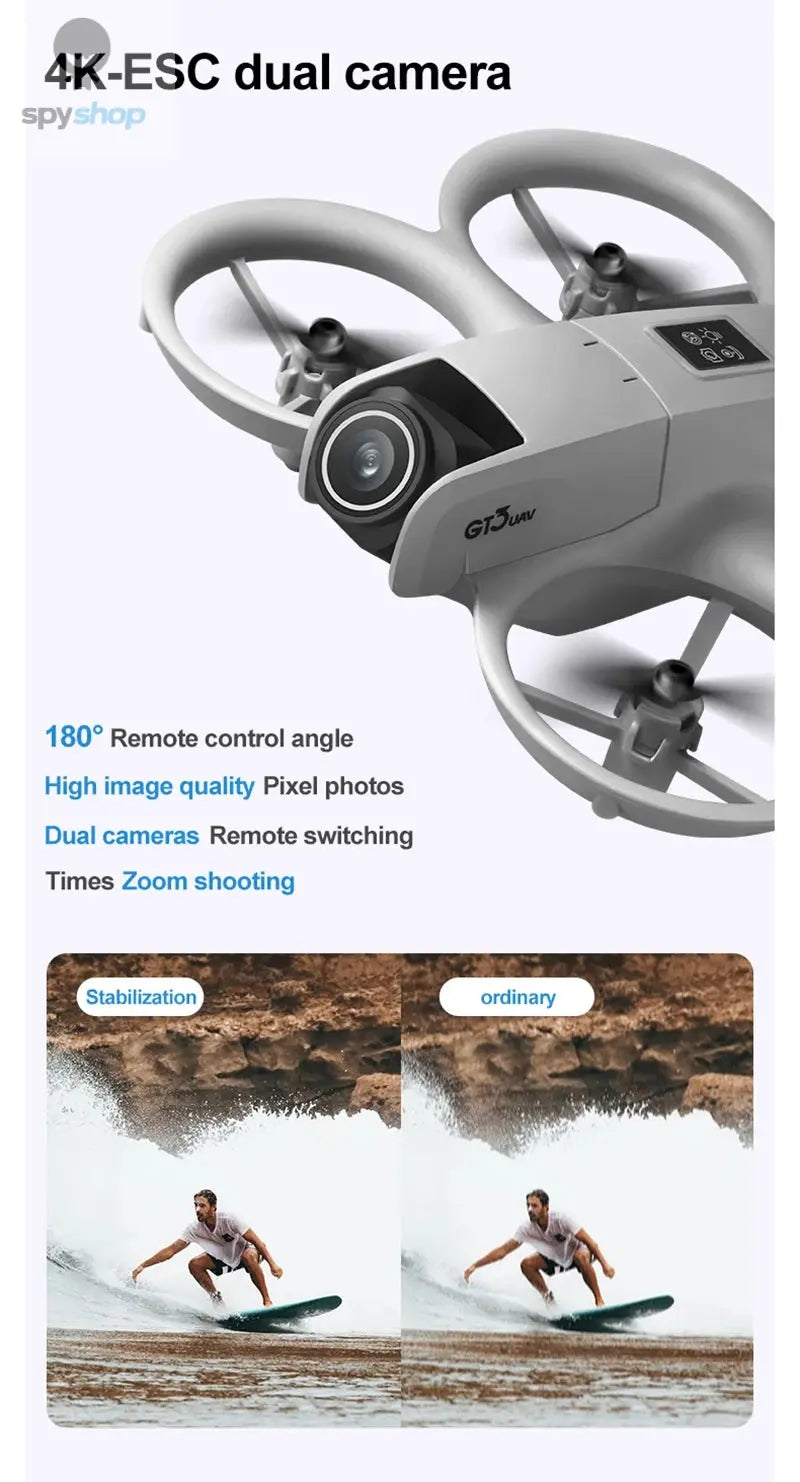 Xiaomi Original GT3 Drone 8K GPS Professional HD Aerial Photography Remote Control Aircraft 5G HD Dual Camera Quadcopter Toy UAV