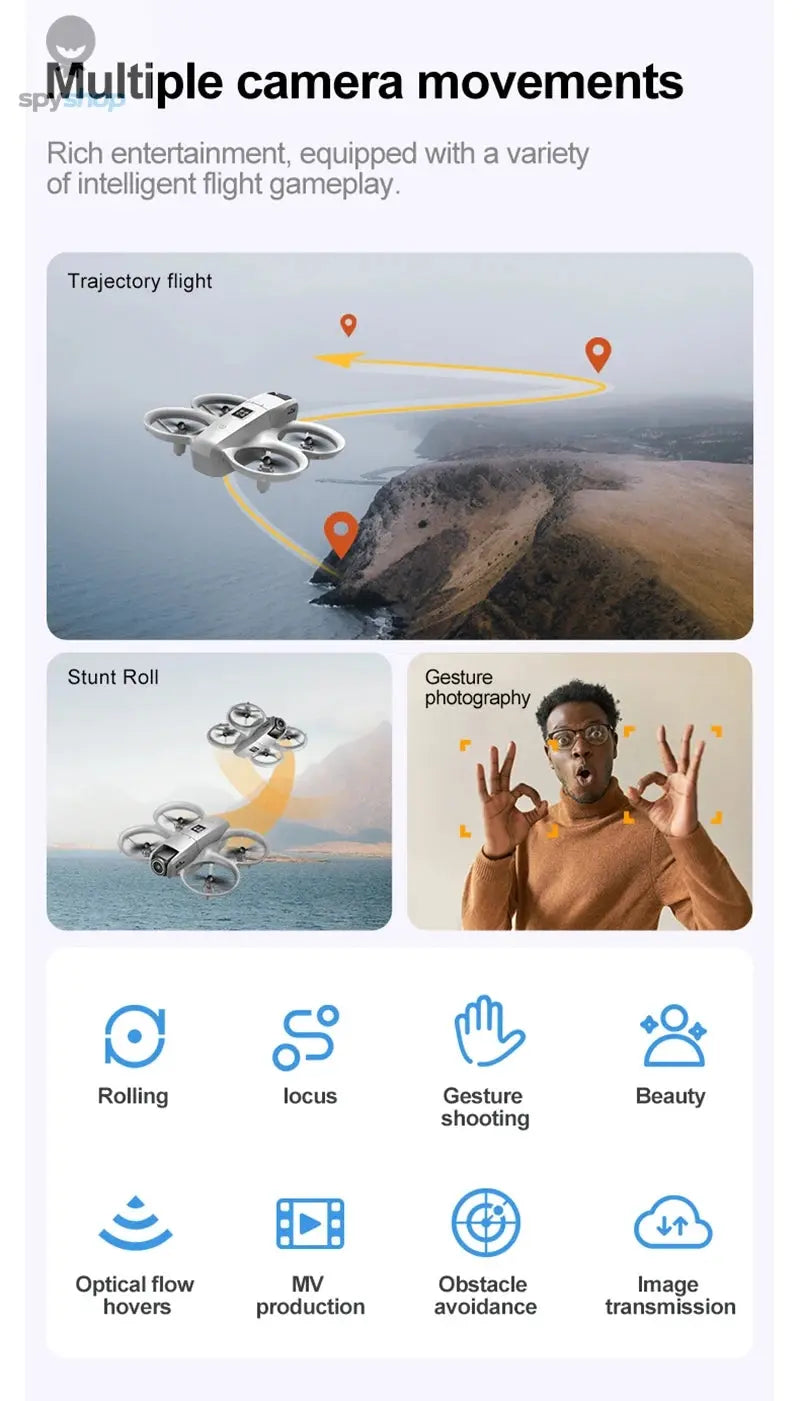 Xiaomi Original GT3 Drone 8K GPS Professional HD Aerial Photography Remote Control Aircraft 5G HD Dual Camera Quadcopter Toy UAV