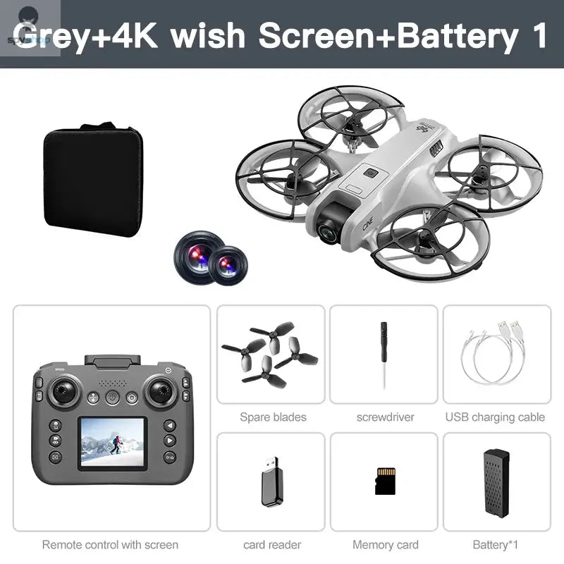 Xiaomi V666 Mini Drone 4K Professional Aerial 8k Dual Camera Intelligent obstacle avoidance Brushless Quadcopter Kid RC Toy