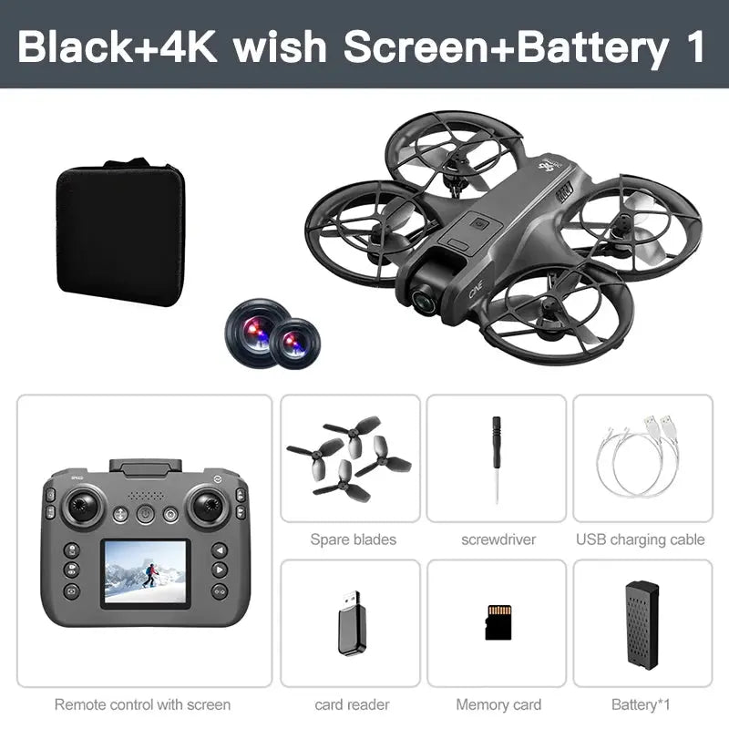 Xiaomi V666 Mini Drone 4K Professional Aerial 8k Dual Camera Intelligent obstacle avoidance Brushless Quadcopter Kid RC Toy