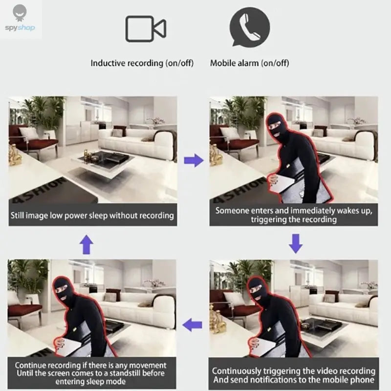 Xiaomi X5 1080P Wireless Camera Mini WiFi IP/AP Remote Monitor Rechargeable Battery Motion Detection Portable Camcorders Home Spy-shop.com