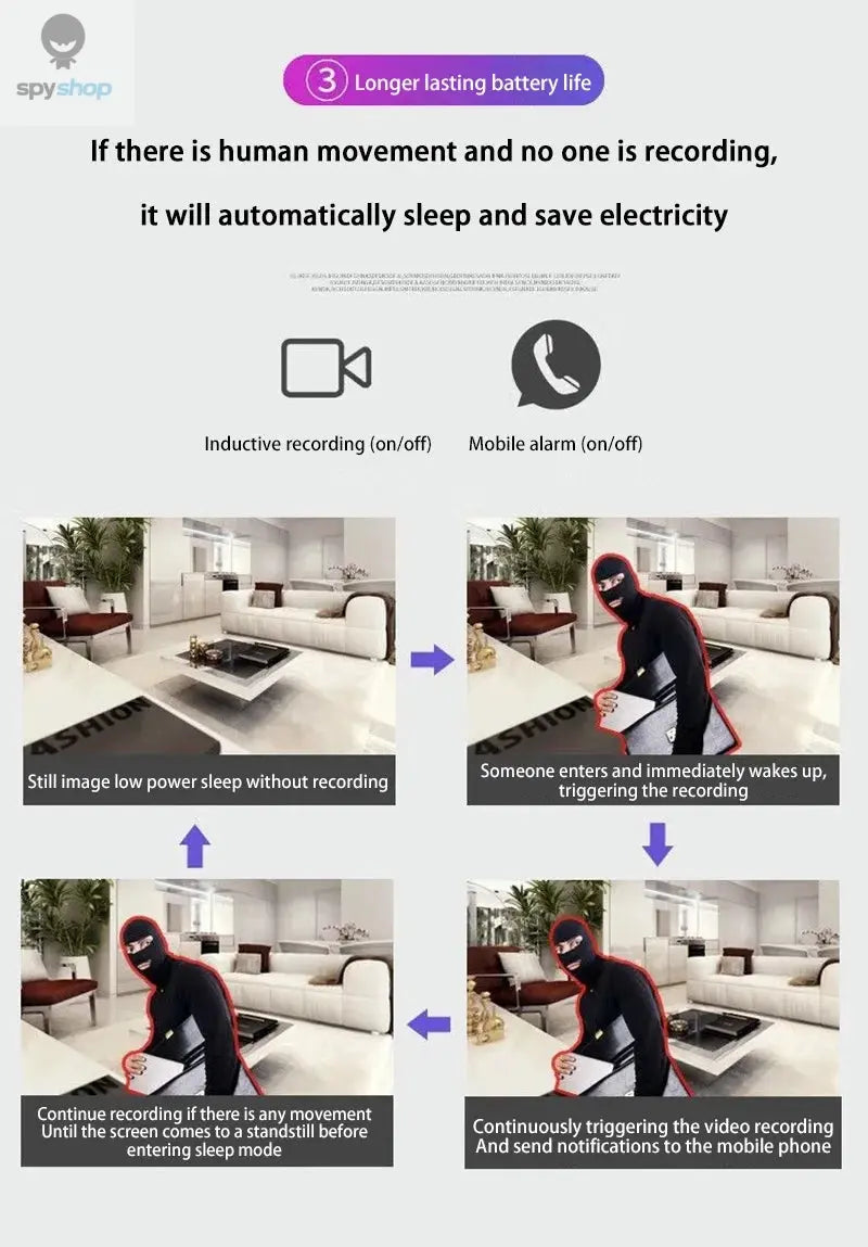 Xiaomi X5 1080P Wireless Camera Mini WiFi IP/AP Remote Monitor Rechargeable Battery Motion Detection Portable Camcorders Home Spy-shop.com