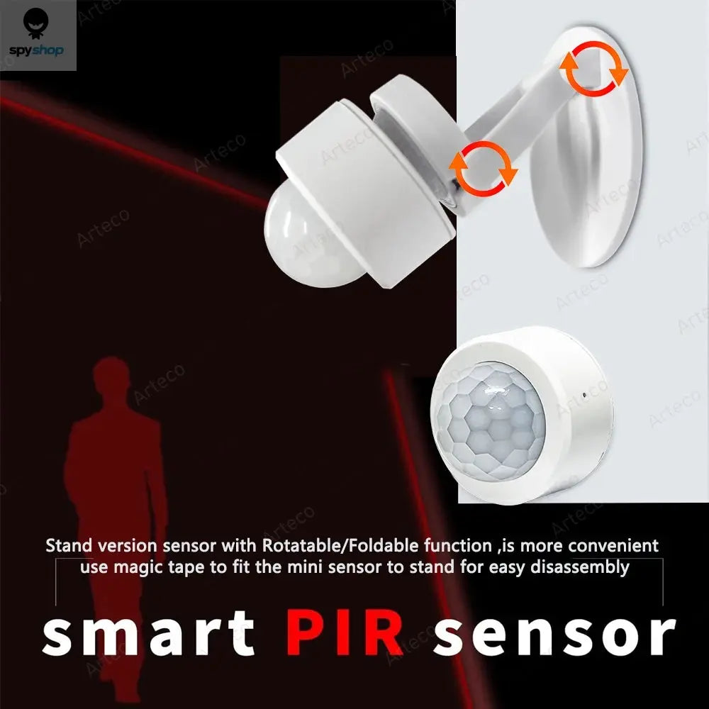 Zigbee 3.0 Smart Pir Motion Sensor Movement Human Body Infrared Detector Security Alarm Sensor Works With EWelink Home Assistant Spy-shop.com