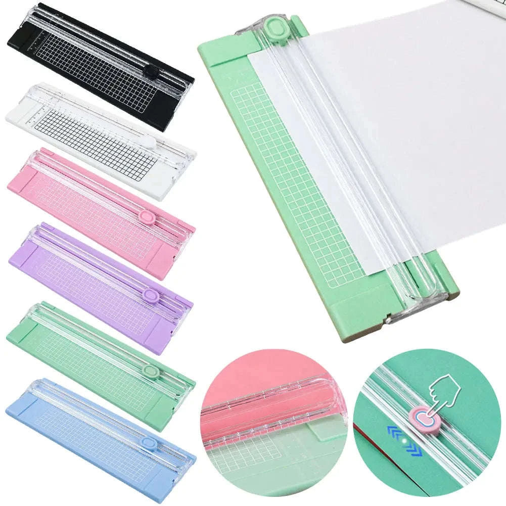 A4 Paper Cutter with Pull-Out Ruler & Bidirectional Trimming-d / spain