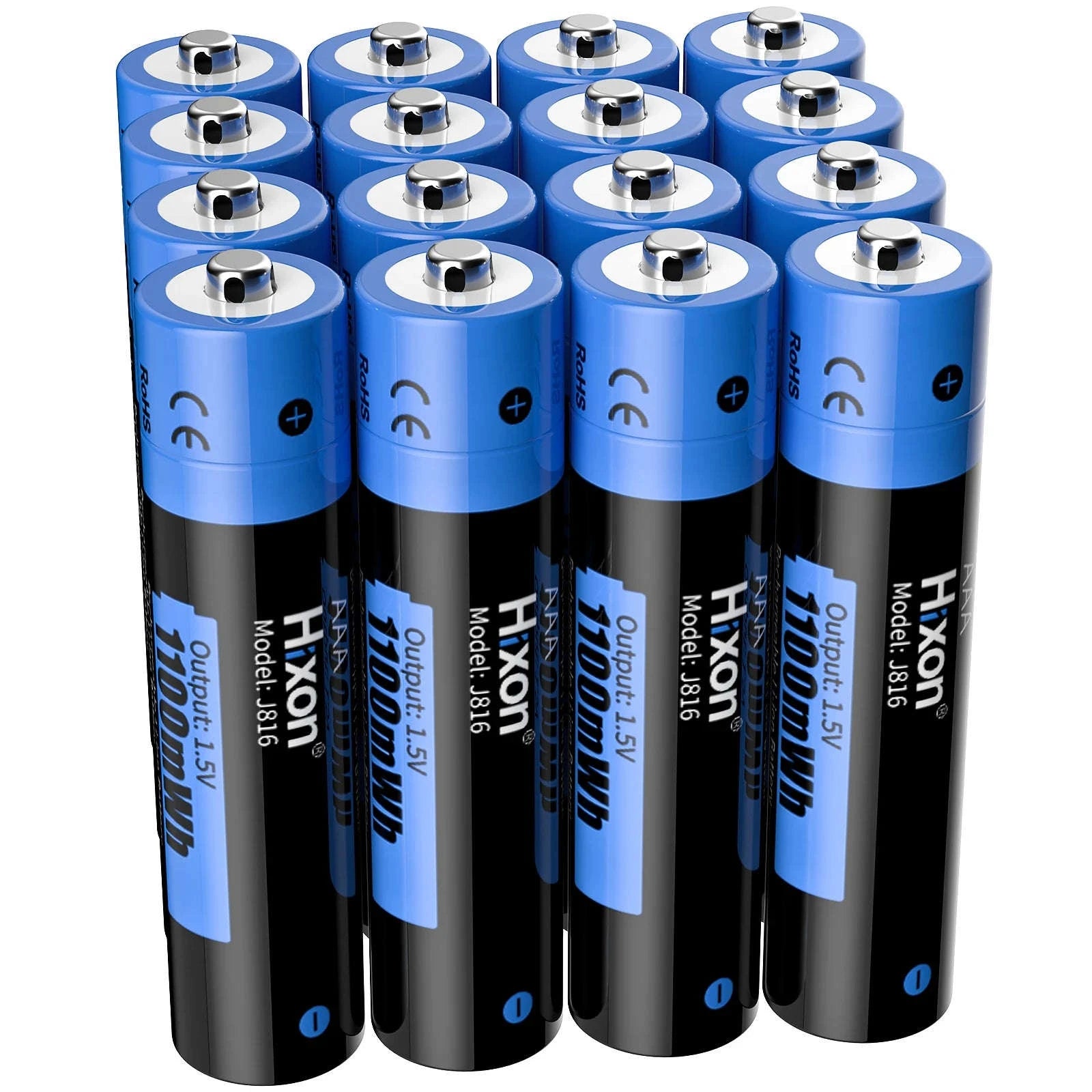 AAA 1.5V Li‑Ion Rechargeable Batteries 4-Pack with Fast Charging-4PC battery / 1.5V / GERMANY