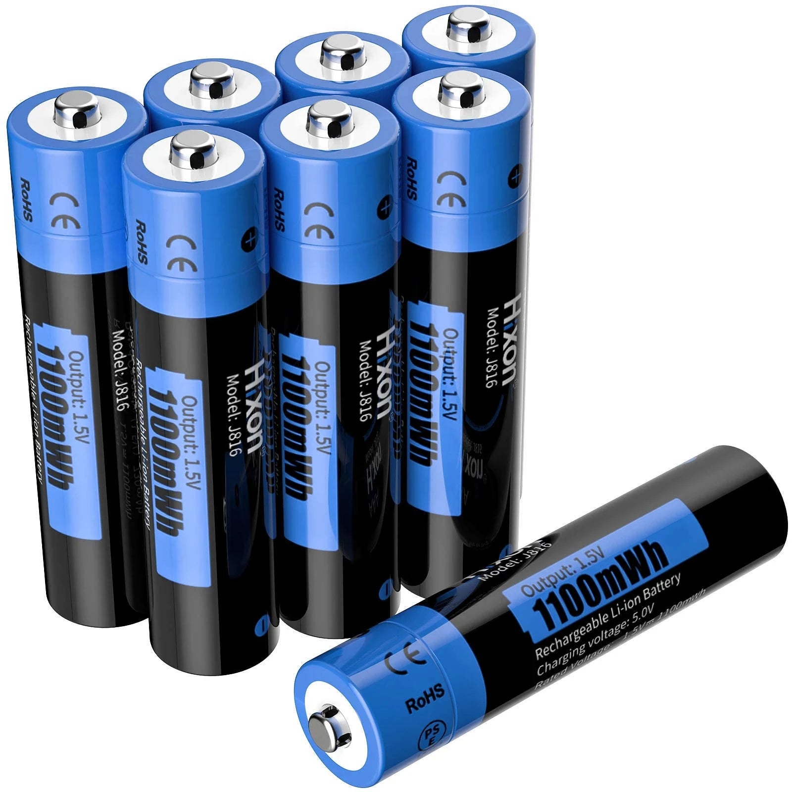 AAA 1.5V Li‑Ion Rechargeable Batteries 4-Pack with Fast Charging-4PC battery / 1.5V / GERMANY