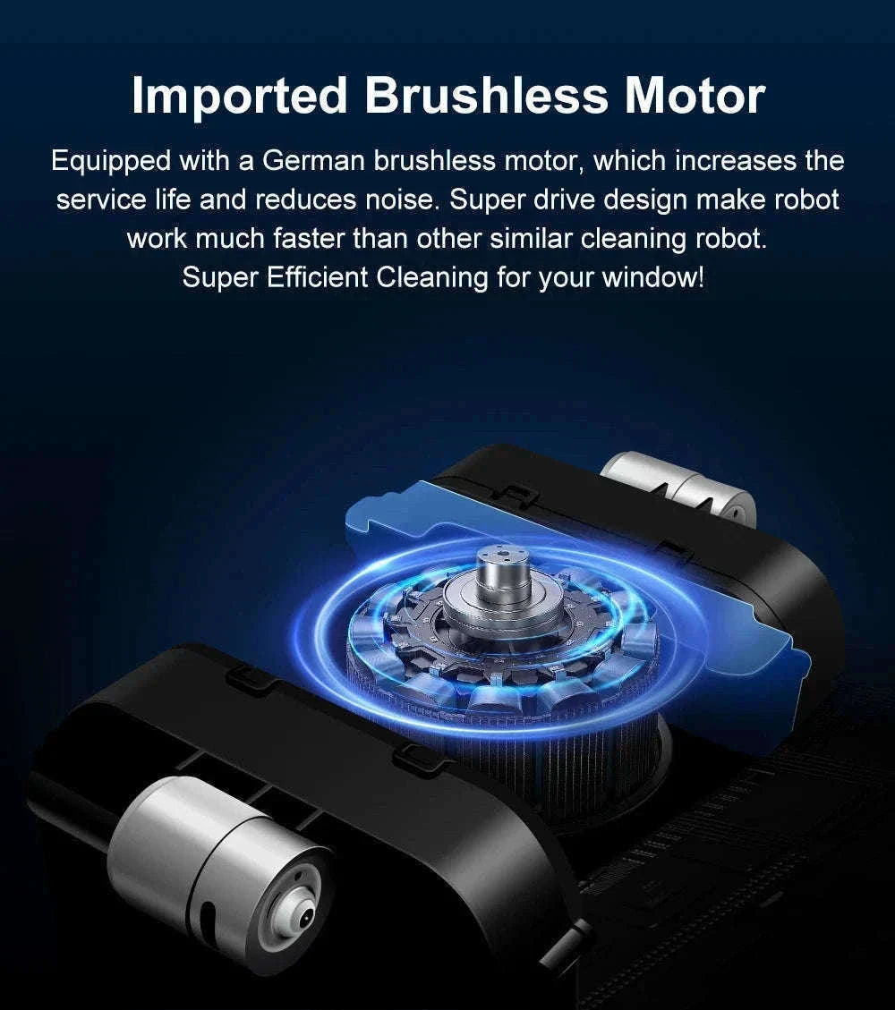 ABIR WD8 Robot Window Cleaner with Dual Spray-spain / Yes