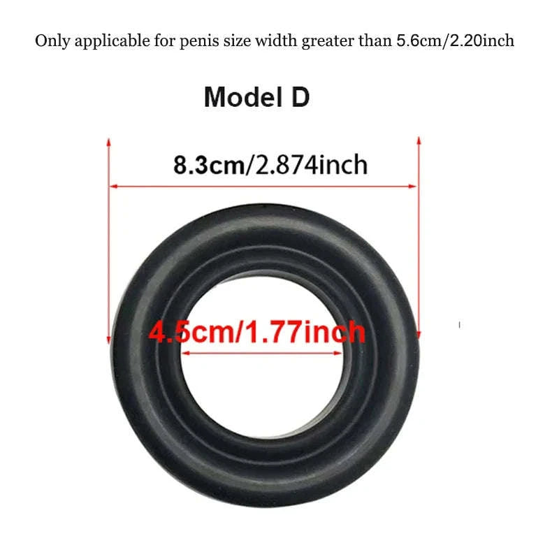 Acrylic Penis Pump Manual Vacuum Penis Enlarger-A5(4.4-30.5cm) kit