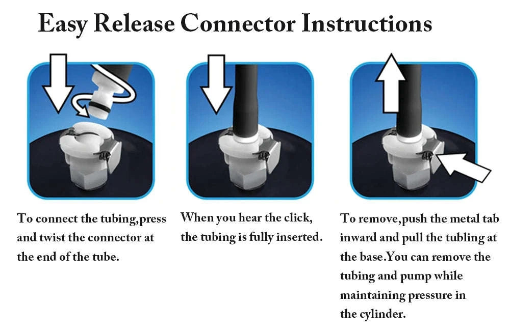 Acrylic Penis Pump Manual Vacuum Penis Enlarger-A5(4.4-30.5cm) kit