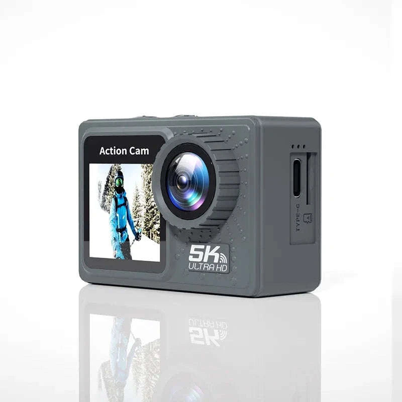Action Camera 5K 4K with Electronic Stabilization-AT-M40R -A / 64G
