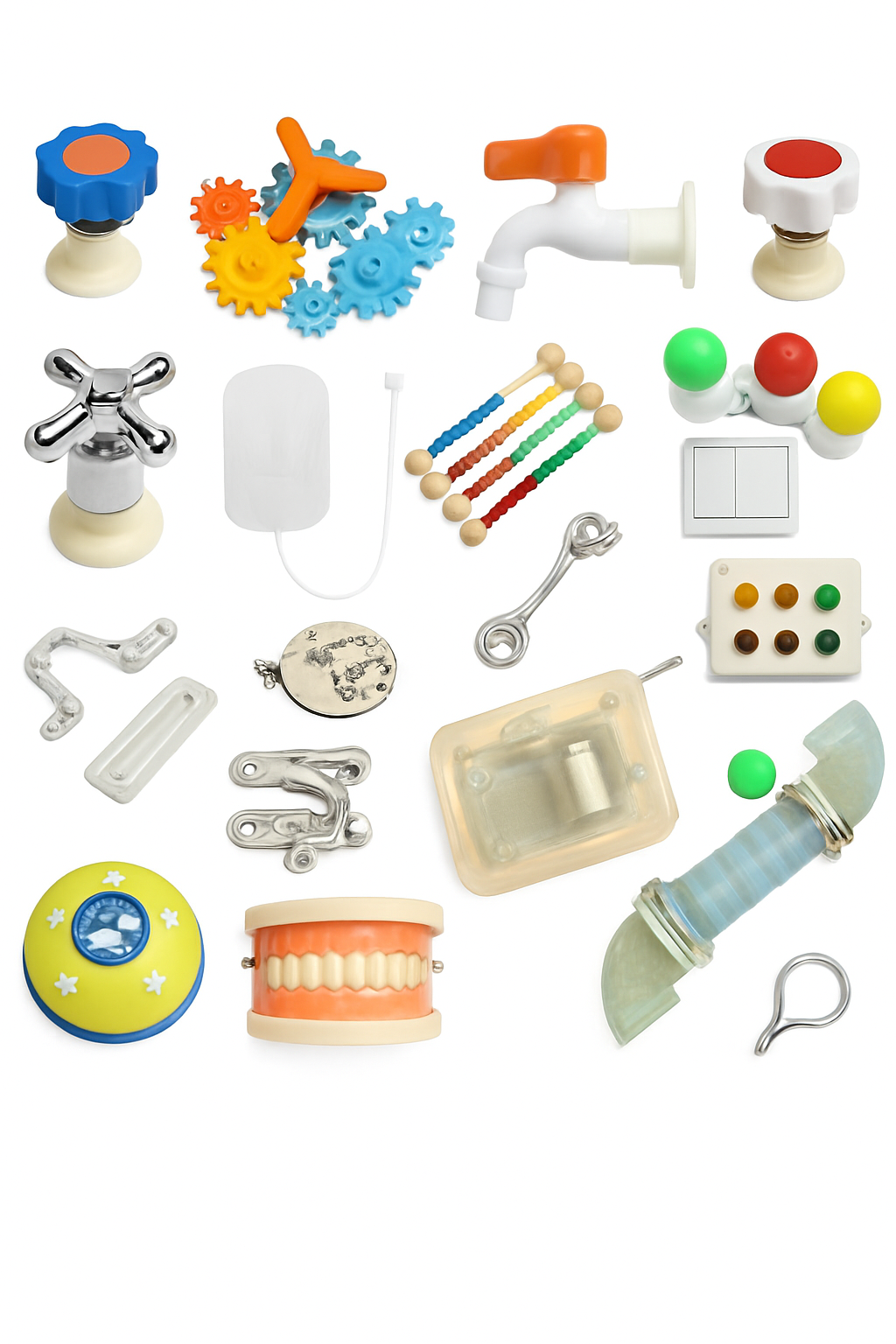 Montessori Beschäftigungsbrett DIY Aktivitätszubehör für Kleinkinder