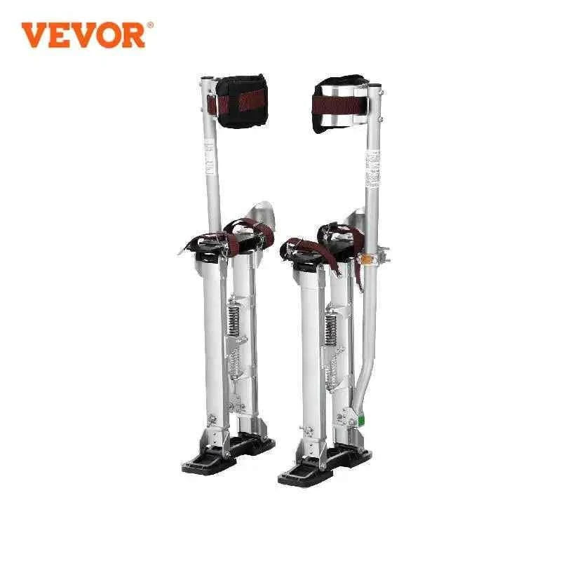 Adjustable Aluminum Drywall Stilts 18-30 in with Protective Knee Pads-18in / United States