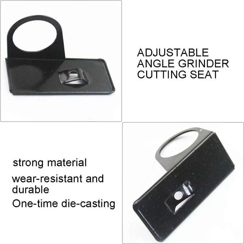 Adjustable Angle Grinder Base-Black
