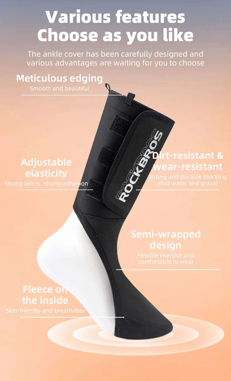 Adjustable Ankle Brace Support for Sports, Gym, and Daily Stability-D012 / one size