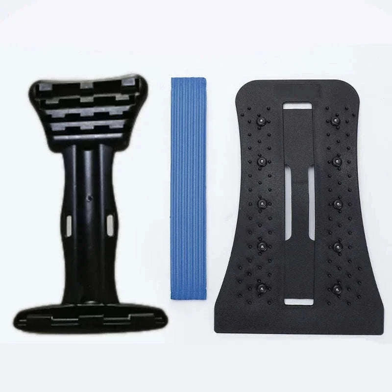 Adjustable Back Stretcher & Lumbar Support Massager-Default Title