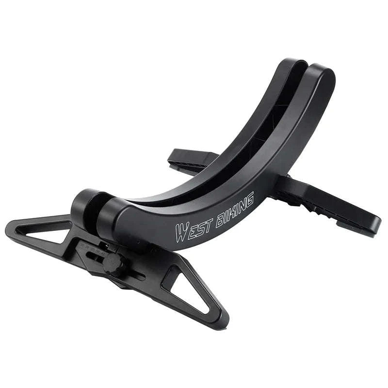 Adjustable Bicycle Parking Rack for Indoor Bike Storage and Repair-Black / CHINA