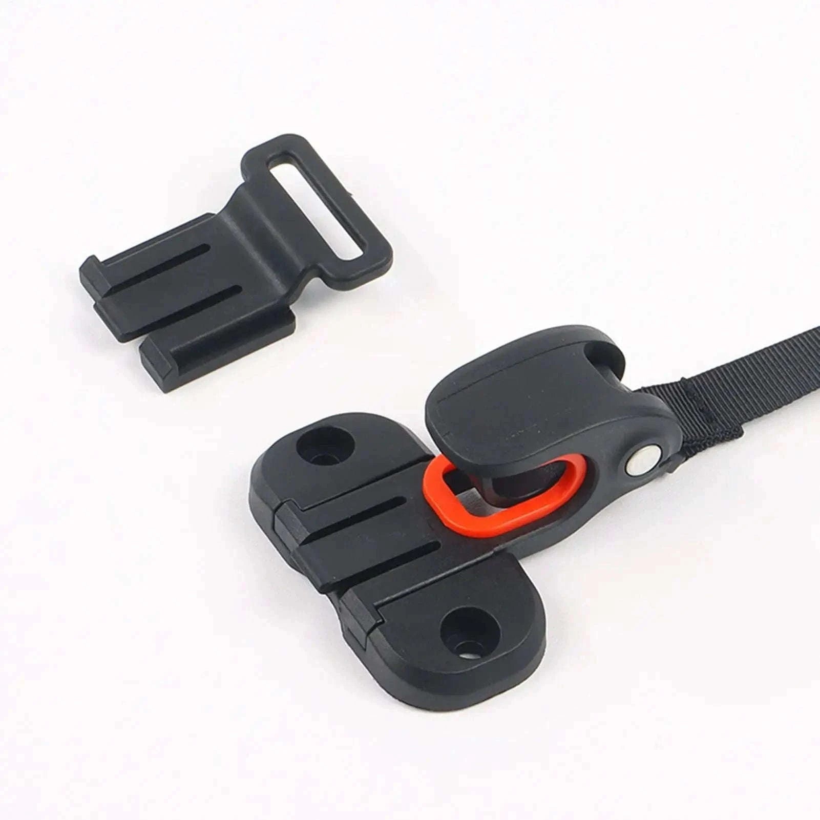 Adjustable Bicycle Side Bag Buckle-Black
