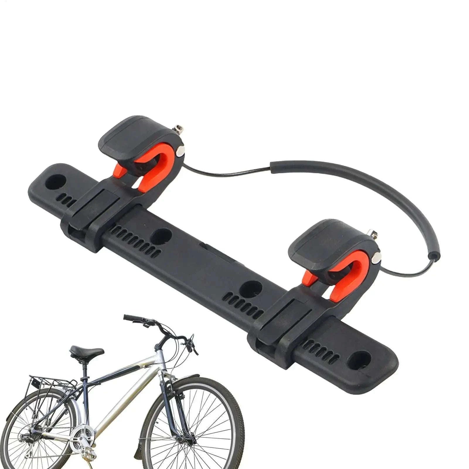 Adjustable Bicycle Side Bag Buckle-Black