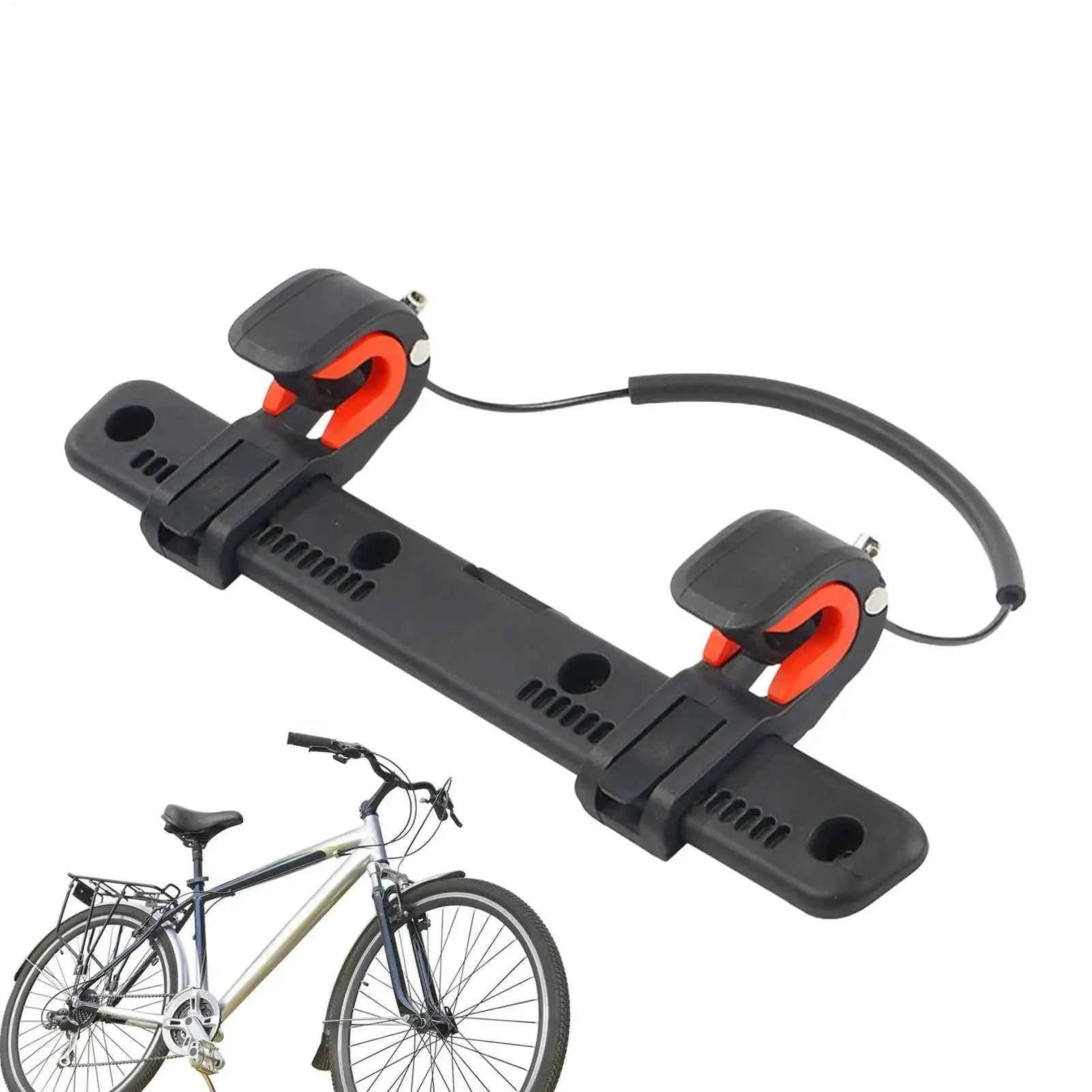 Adjustable Bicycle Side Bag Buckle-Black