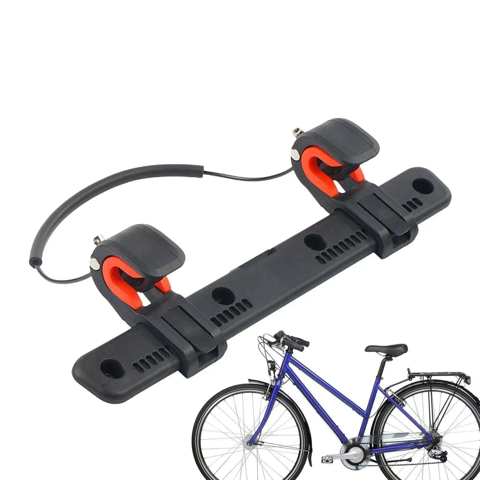 Adjustable Bicycle Side Bag Buckle-Black