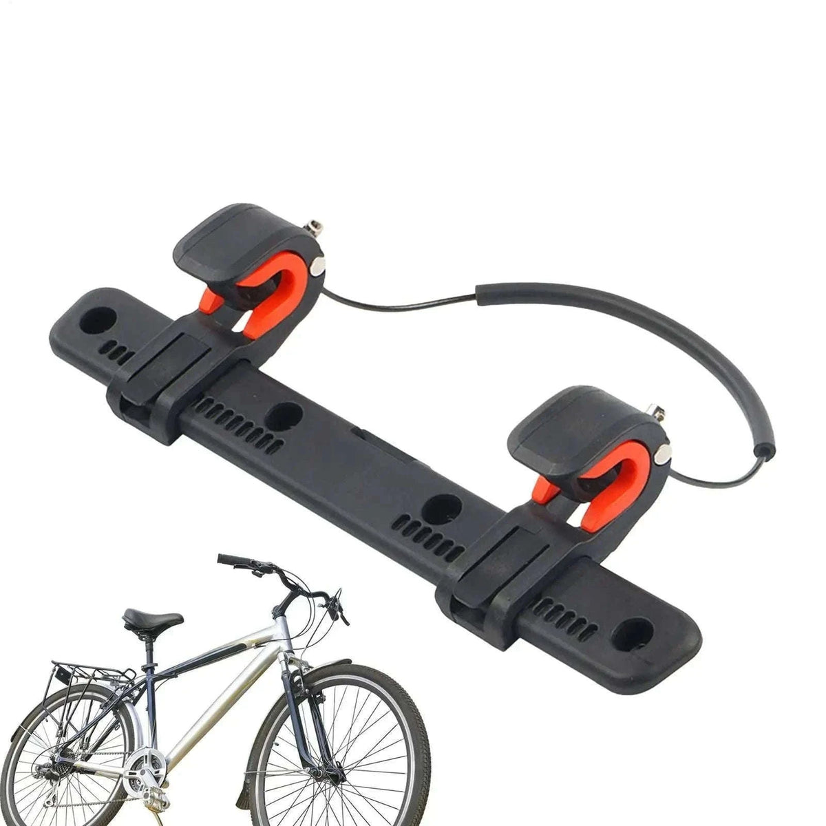 Adjustable Bicycle Side Bag Buckle-Black