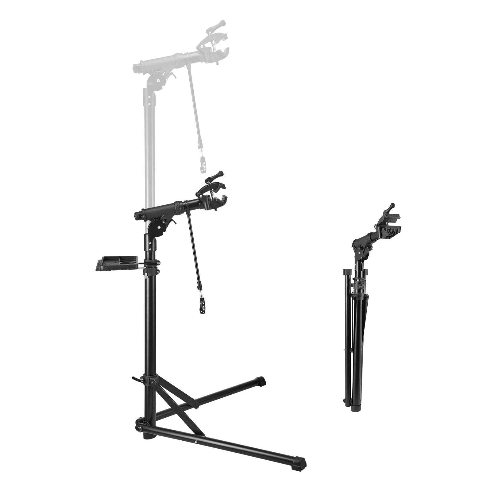 Adjustable Bike Repair Stand with 360° Clamp & Tool Tray-aluminum alloy 110lb / GERMANY