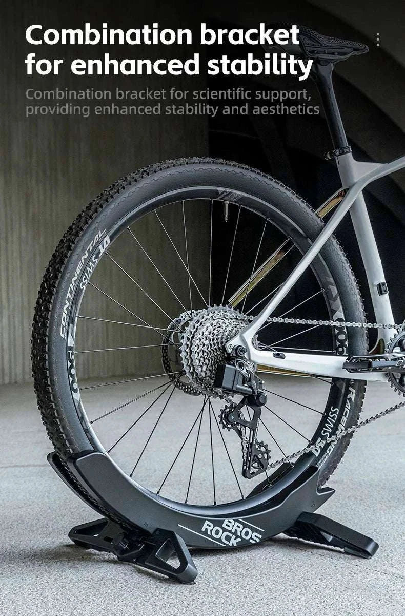 Adjustable Bike Stand for Road & Mountain Bikes – Home Parking Rack-BN-W048
