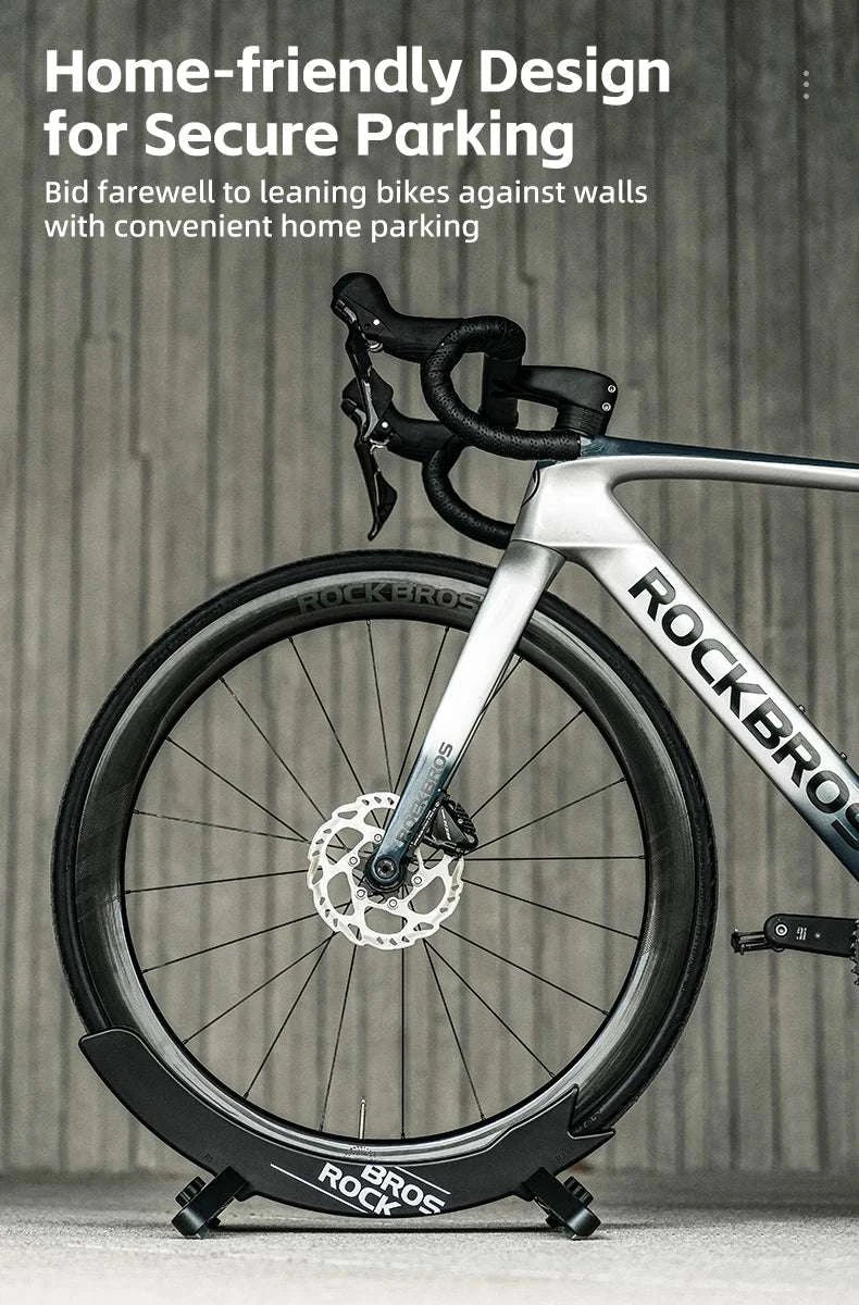 Adjustable Bike Stand for Road & Mountain Bikes – Home Parking Rack-BN-W048