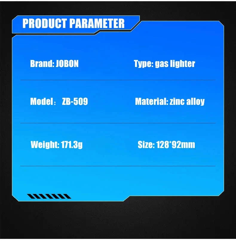 Adjustable Blue Flame Torch Lighter with 360° Rotation and Lock-White