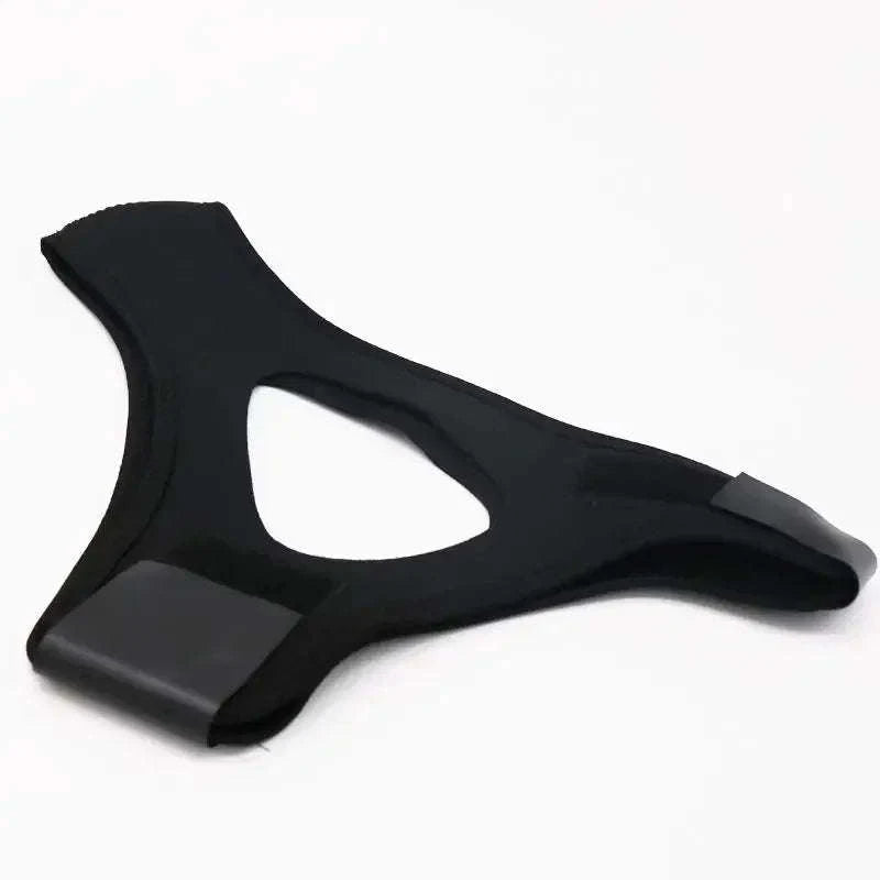 Adjustable Chin Strap for Nighttime Comfort-black