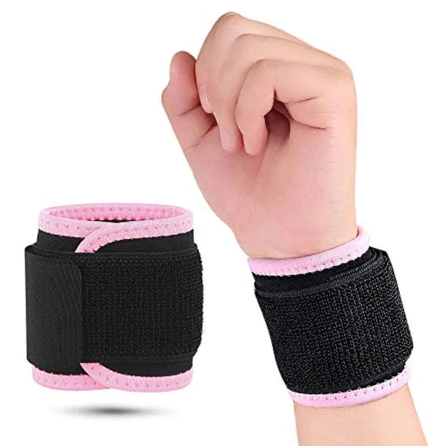 Adjustable Compression Wrist Strap Support – One Size Sports Band-United States