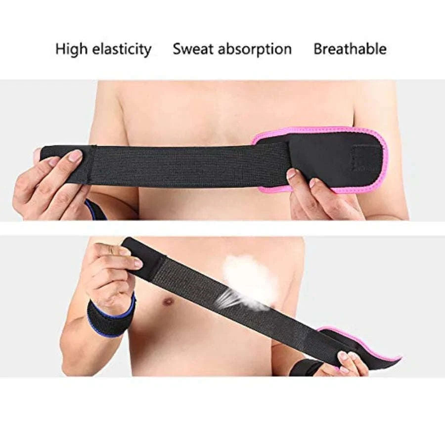Adjustable Compression Wrist Strap Support – One Size Sports Band-United States