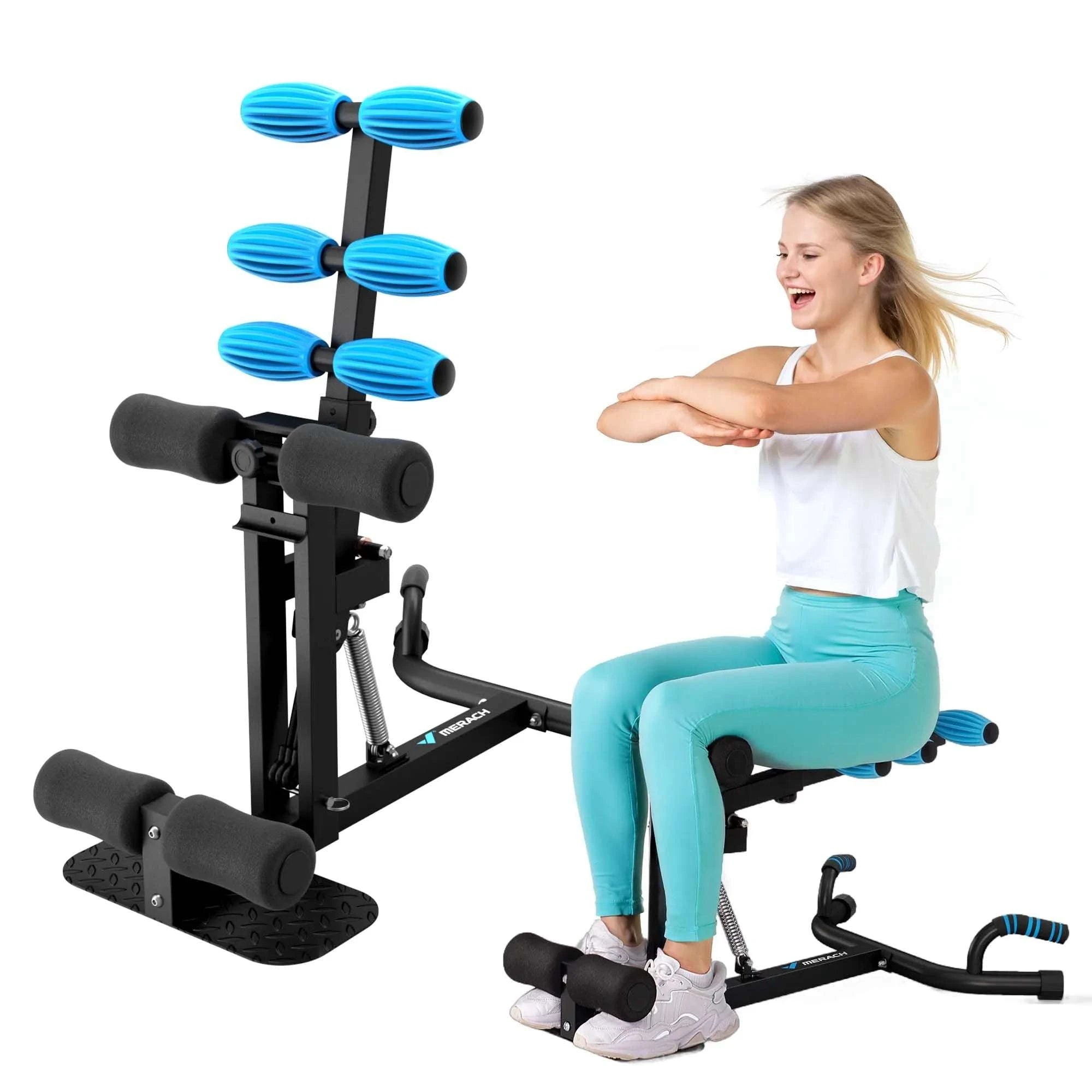 Adjustable Deep Squat Machine with Push-Up Function for Full Body Workouts-2417B1 / United States