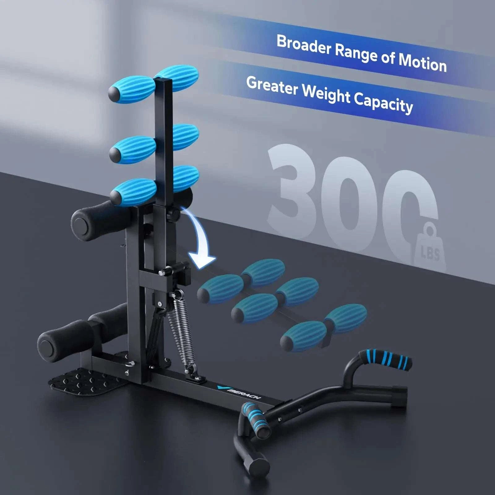 Adjustable Deep Squat Machine with Push-Up Function for Full Body Workouts-2417B1 / United States