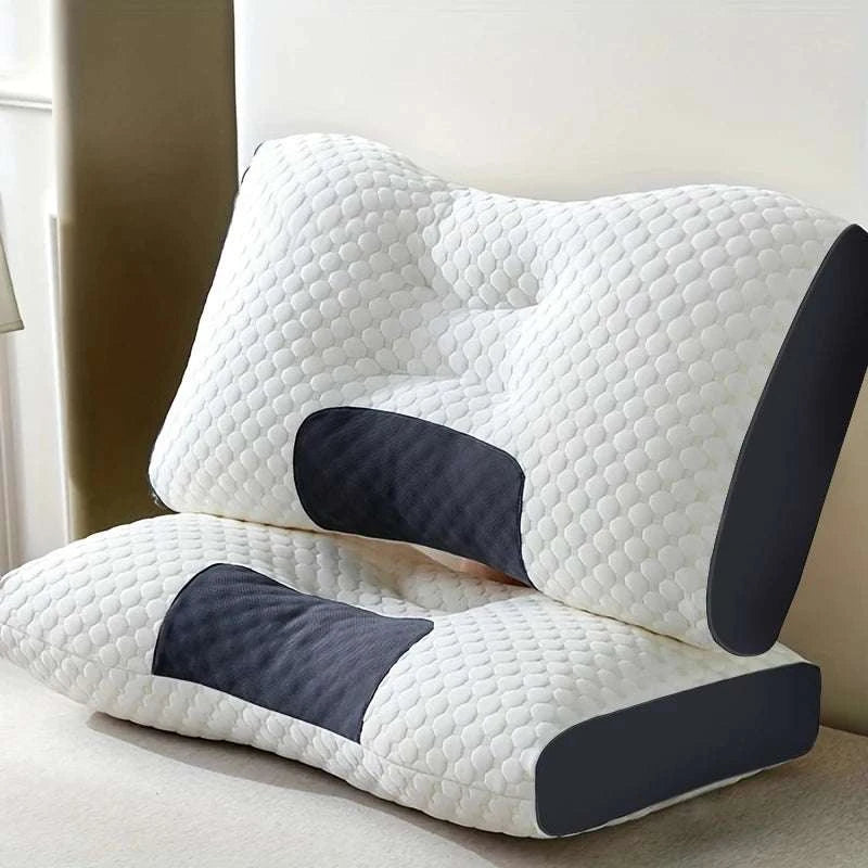 Adjustable Ergonomic Neck Support Pillows (2-Pack) for Comfort-Purple 2pcs / 48*74 / United States