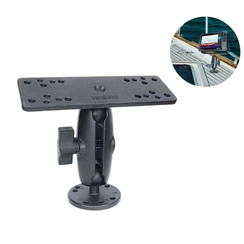 Adjustable Fish Finder Mount Bracket for Boats with Secure Grip-9CM / China Mainland