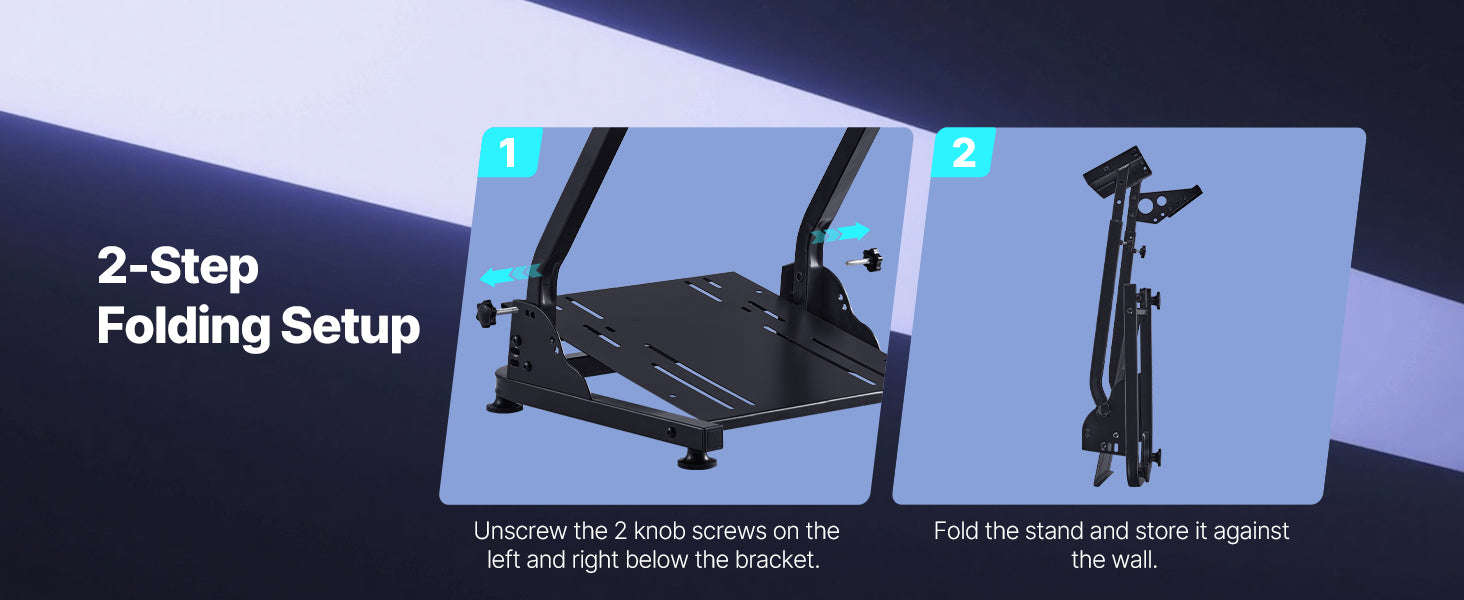 Adjustable Foldable Racing Wheel Stand-Wheel Stand / United States