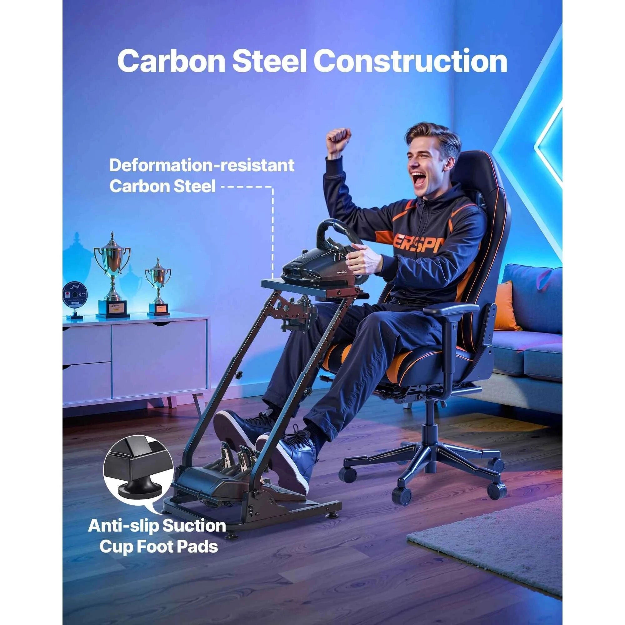 Adjustable Foldable Racing Wheel Stand-Wheel Stand / United States