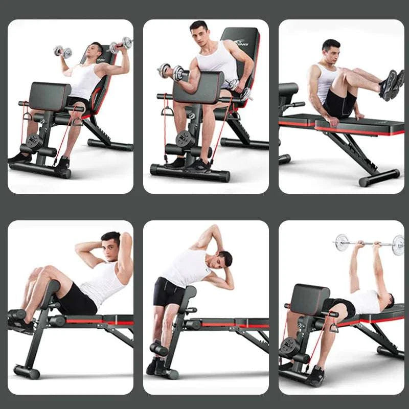 Adjustable Foldable Weight Bench for Full-Body Home Workouts-189-5 / United States