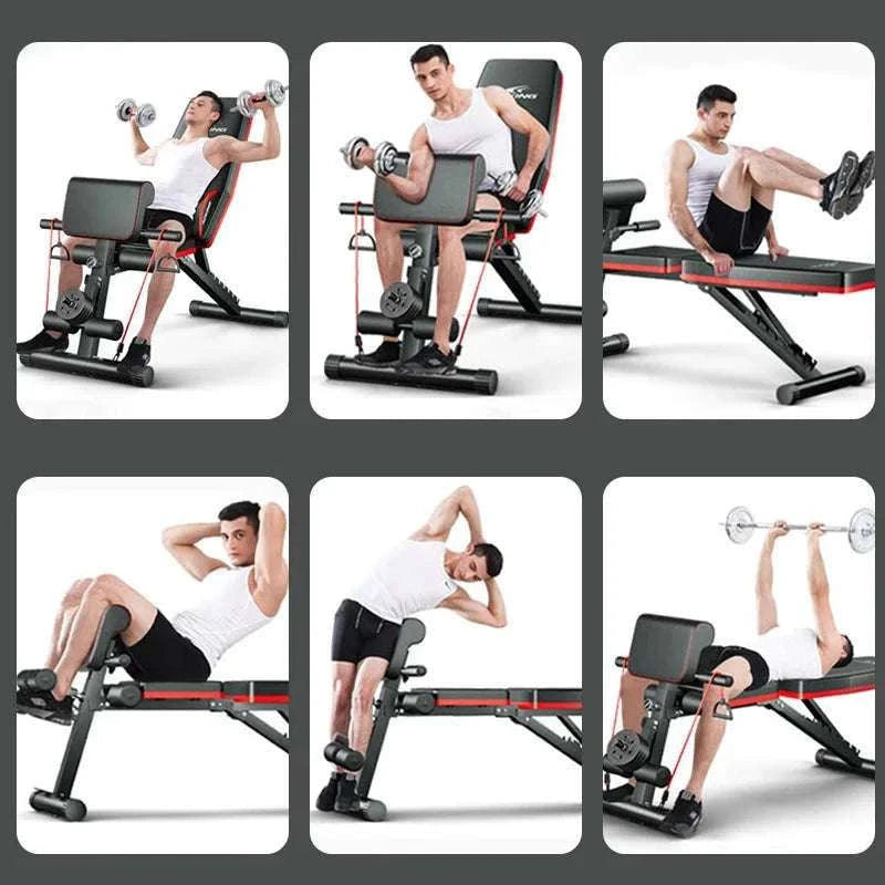 Adjustable Foldable Weight Bench for Full-Body Home Workouts-189-5 / United States