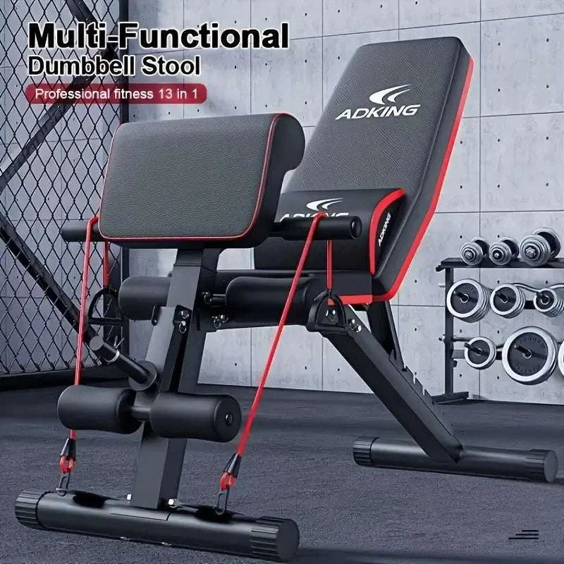 Adjustable Foldable Weight Bench for Full-Body Home Workouts-189-5 / United States